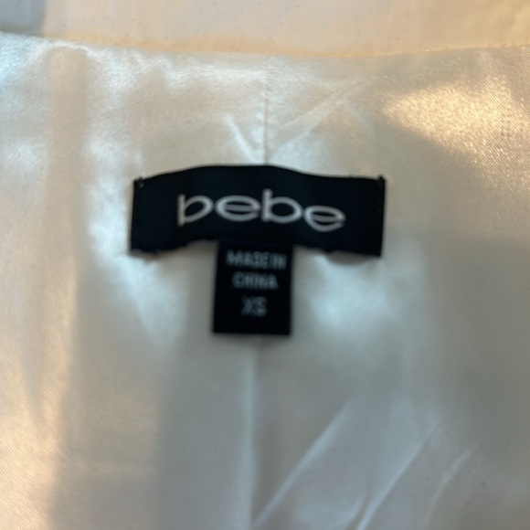 Bebe White Trench Coat Size XS - Picture 8 of 16